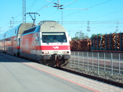 Here comes the train to Tampere
