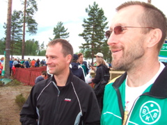 Mikael (or Magnus!) and Kjell