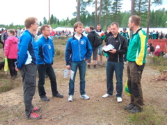 The team - spot the ring-ins!