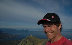 Rick on the summit of Vågakallen c8434