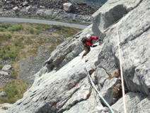 J&oslash;rn on pitch 9
