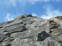 Simulclimbing the last 3 pitches