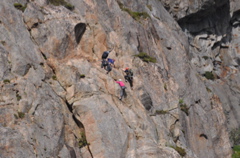 Nearing the Eagle's Nest, Gandalfveggen