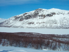 Across the lake to Viddja