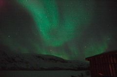 ...of the aurora over Rautasjaure