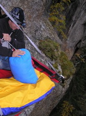 Pudde's 1st portaledge bivy