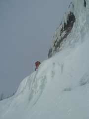 Jonas on the first section of Adeln (P1030426)