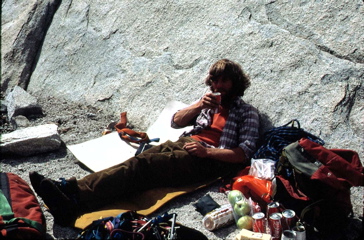 SP at the base of the South Face of Watkins