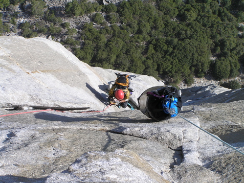 Below Camp 5