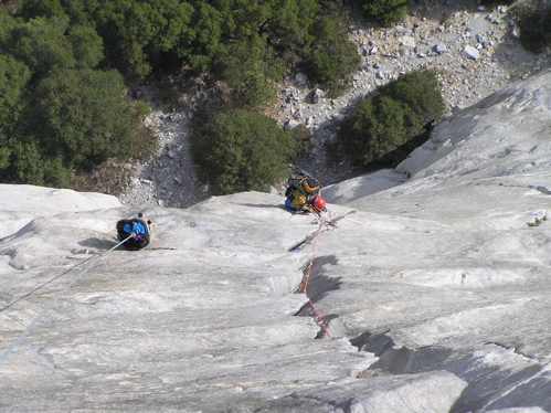 Looking down the Stovelegs