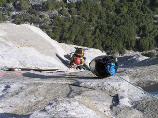 Below Camp 5