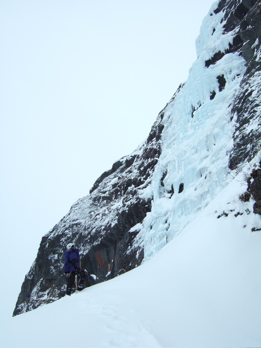 Chrille approaching In the Realm of the Gyrfalcon on the Sunday