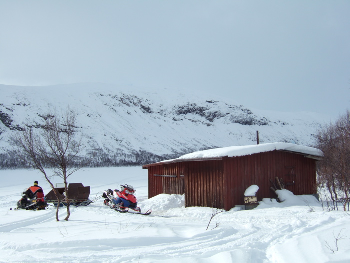 The sun had come out by the time we were packing to leave